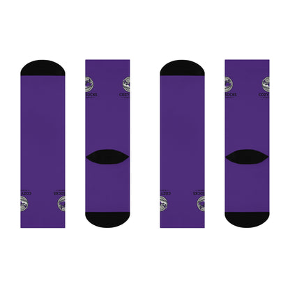 Purple Standard Socks