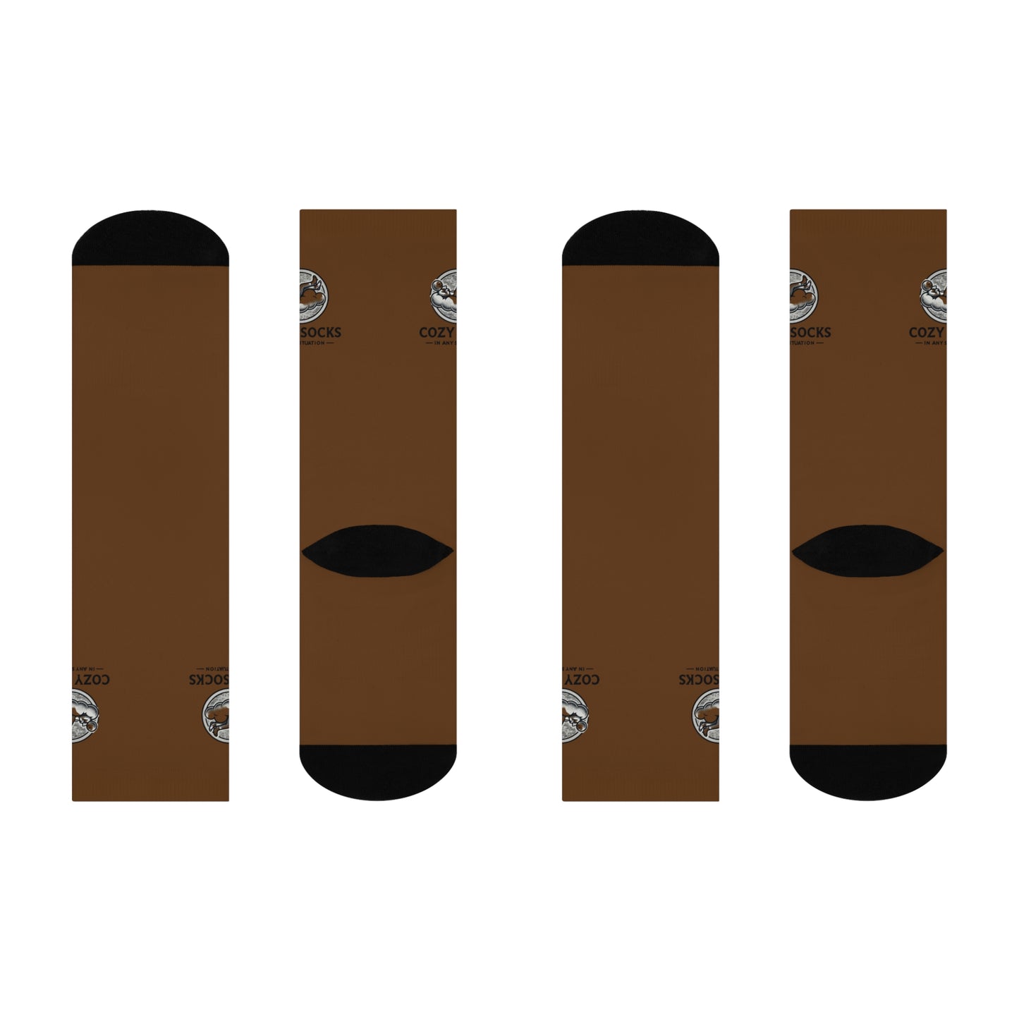 Brown Standard Socks