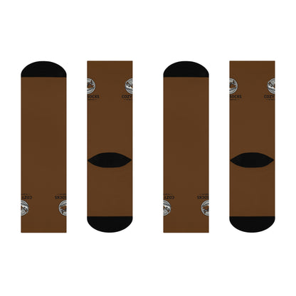 Brown Standard Socks