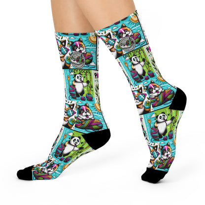 Crazy Panda Socks