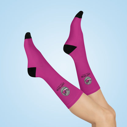 Pink Standard Socks