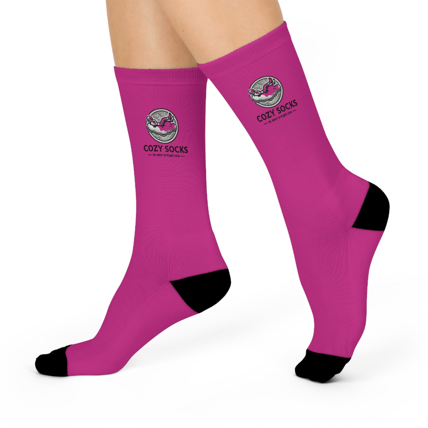 Pink Standard Socks