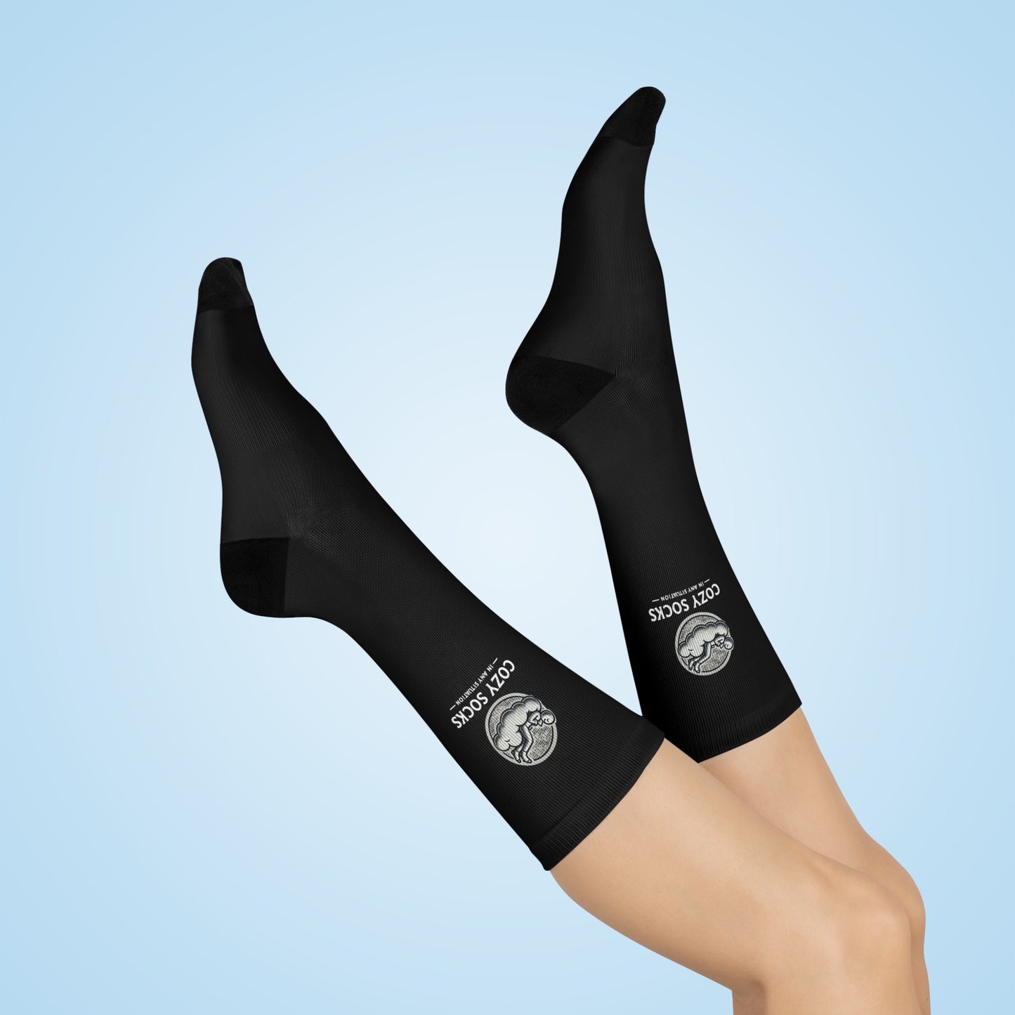 Black Standard Socks