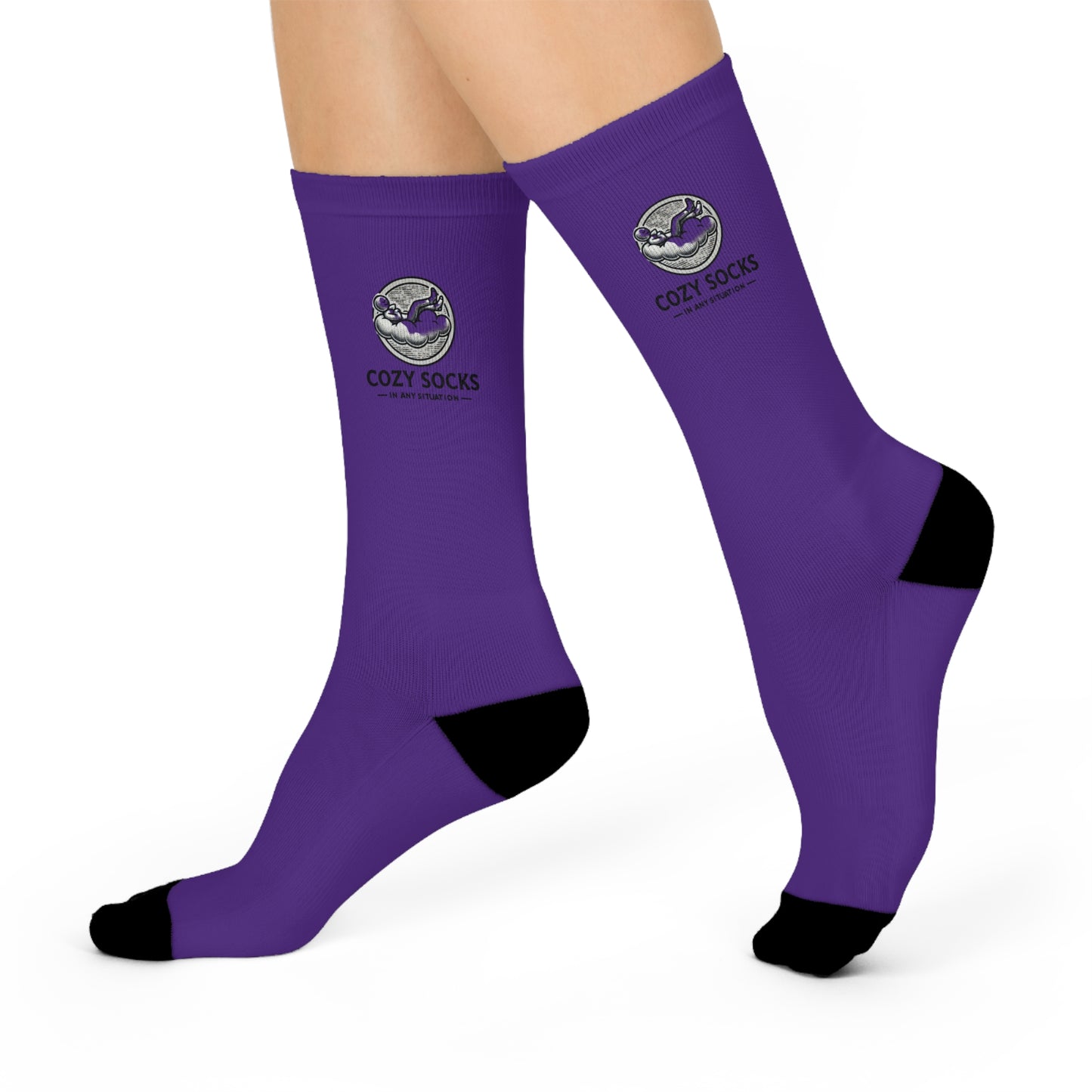 Purple Standard Socks