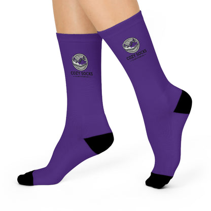 Purple Standard Socks