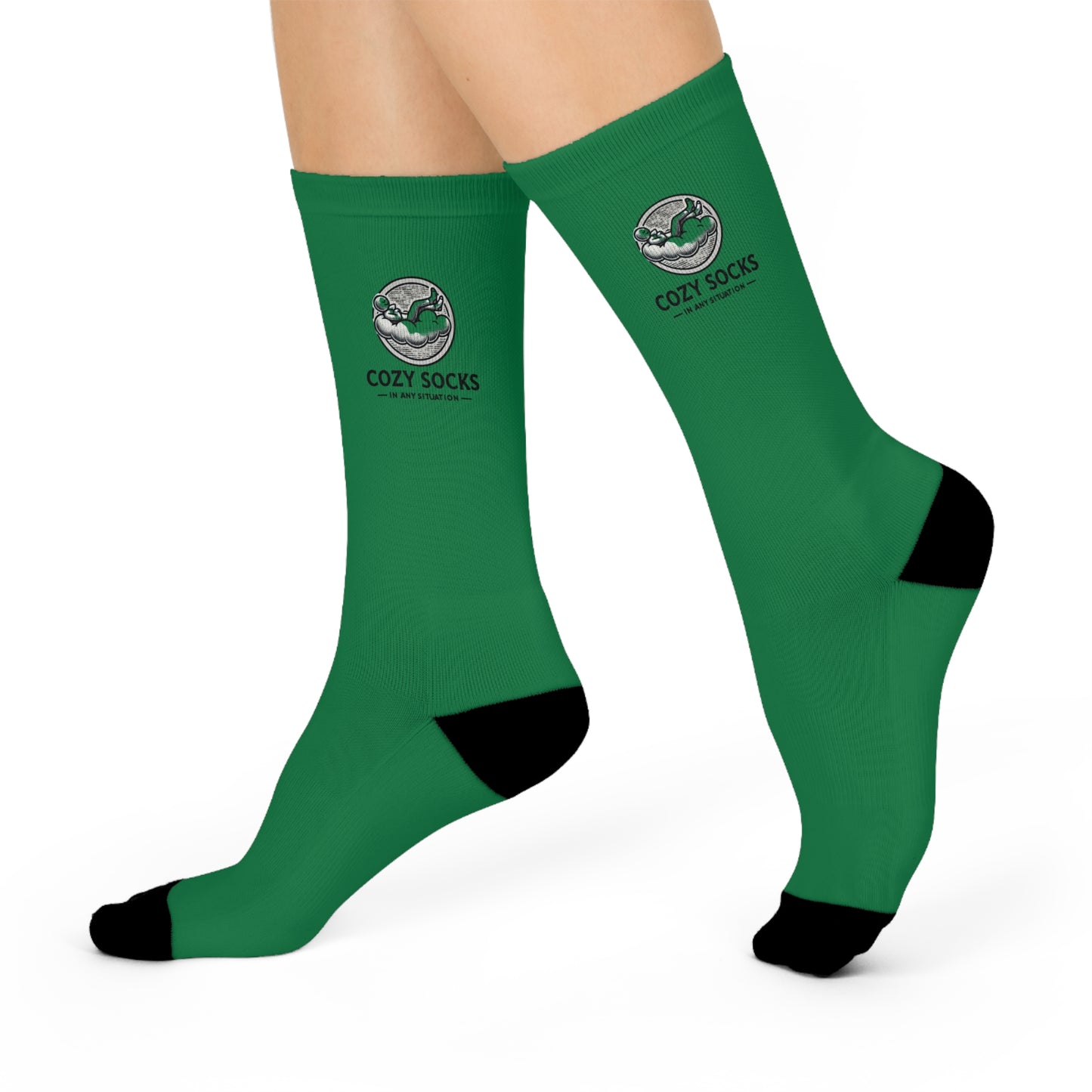 Dark Green Standard Socks