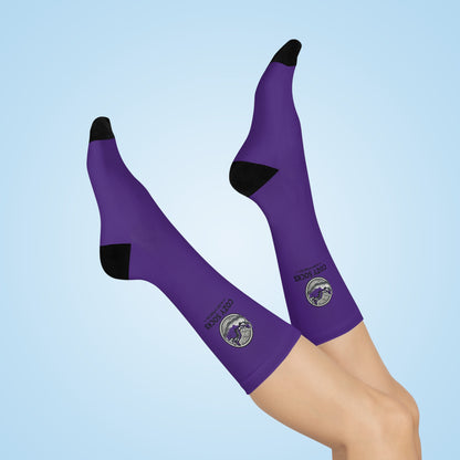 Purple Standard Socks