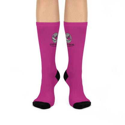 Pink Standard Socks