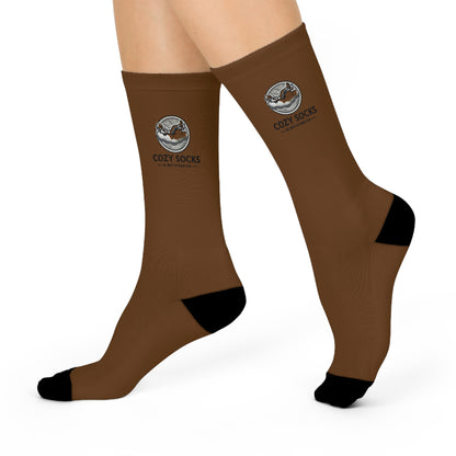 Brown Standard Socks